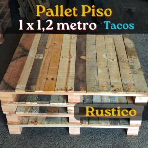 Pallet Piso 1x1.2 mts, Rustico