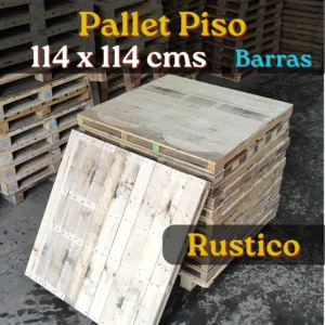 Pallet Piso 1.14x1.14 mts, Rustico