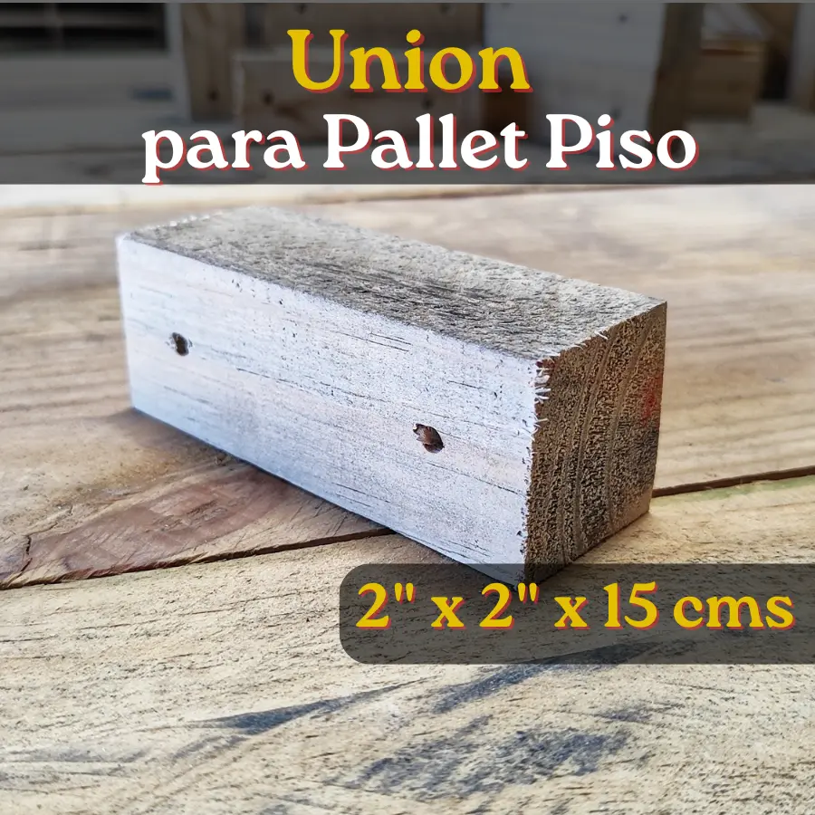 Union de Pallet Piso Vigas